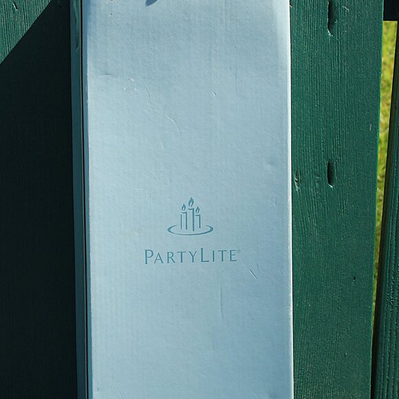 PartyLite Votive Holder β Fillable Glass Column β Holiday Decor β P8869T β 11.5" - Picture 9 of 9